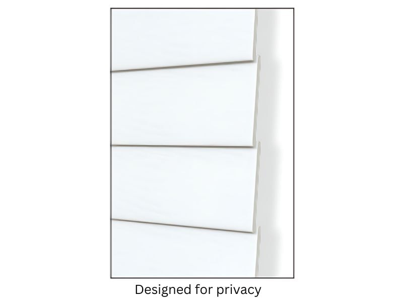 Privacy Faux wood Blinds