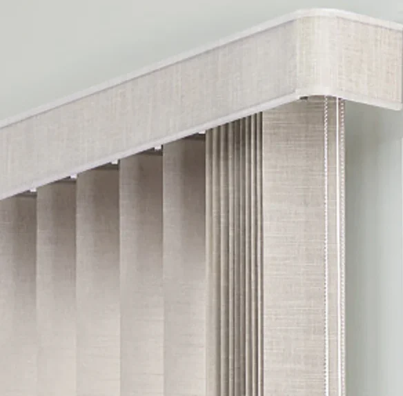 vertical blind valance