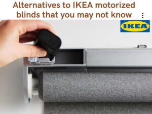 Alternative to ikea motorized blinds