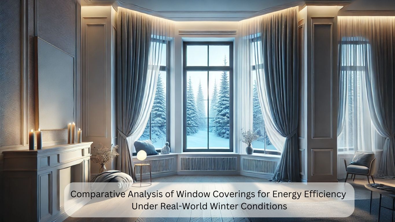 Window coverings for energy efficiency study by Smart Blinds Shop